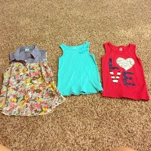 Little girls tank bundle