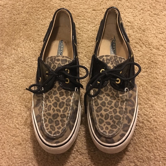 Sperry's - cheetah print