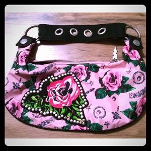 Betsyville Betsy Johnson bag floral rose pink xox