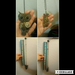 Owl necklace bundle.