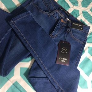 Fashion Nova Classic Mid Rise Skinny Jeans
