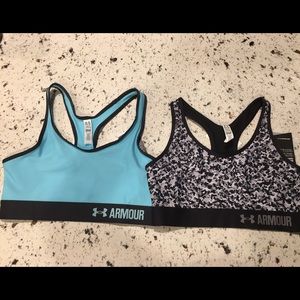 Under Armour Women's HeatGear mid impact. $29ea.