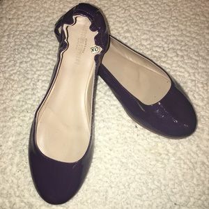 Dark purple flats! EUC.