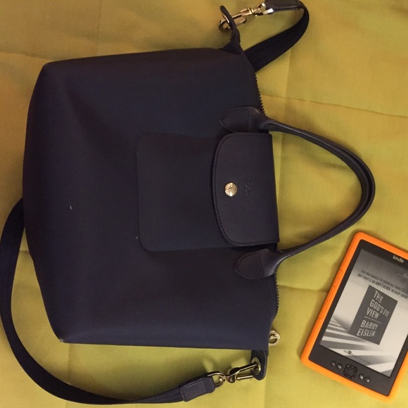 Longchamp crossbody bag navy used
