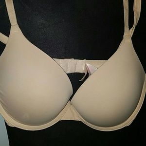 PINK beige bra 32D