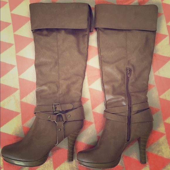 👢Rampage Knee High Heeled Boots👢