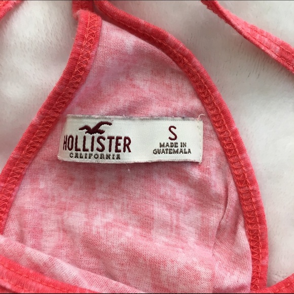 Pink tribal print halter top - Picture 4 of 4