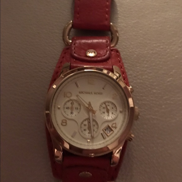 Michael Kors leather watch