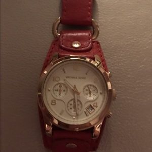 Michael Kors leather watch