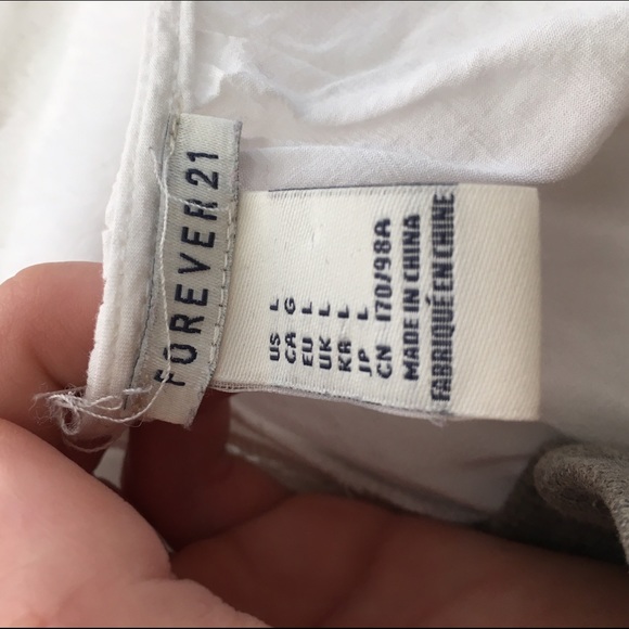 White Flowy Shirt - Picture 2 of 4