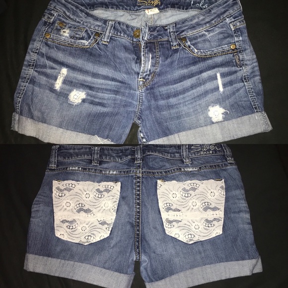 Silver Jeans Shorts