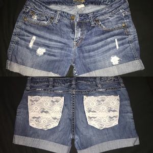 Silver Jeans Shorts