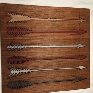 Arrows Hanging Wall Art