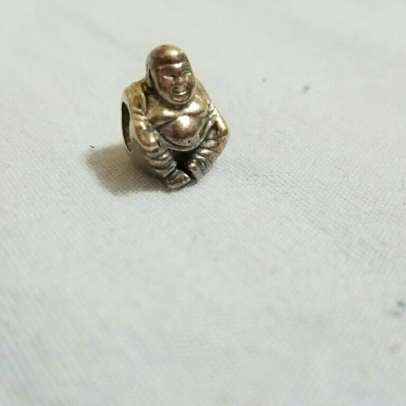 Pandora Charm Silver Buddha