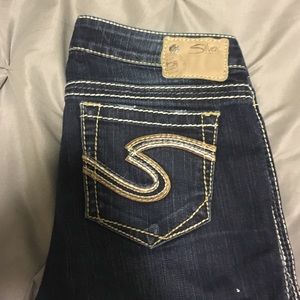 Silver jeans