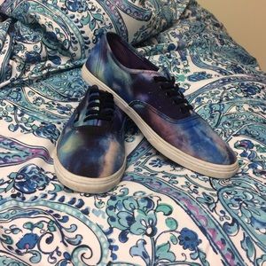 Galaxy Print Vans