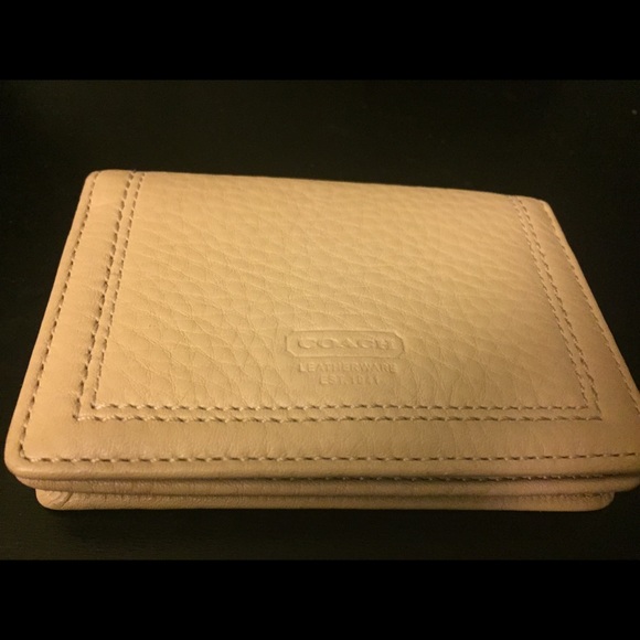 Authentic Coach wallet/ credit card wallet