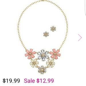 Necklace with Earrings