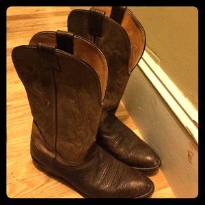 Nocona cowboy boots 8 1/2 women's