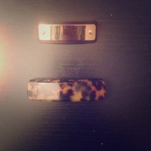 J. Crew hair barrettes ! Never used !