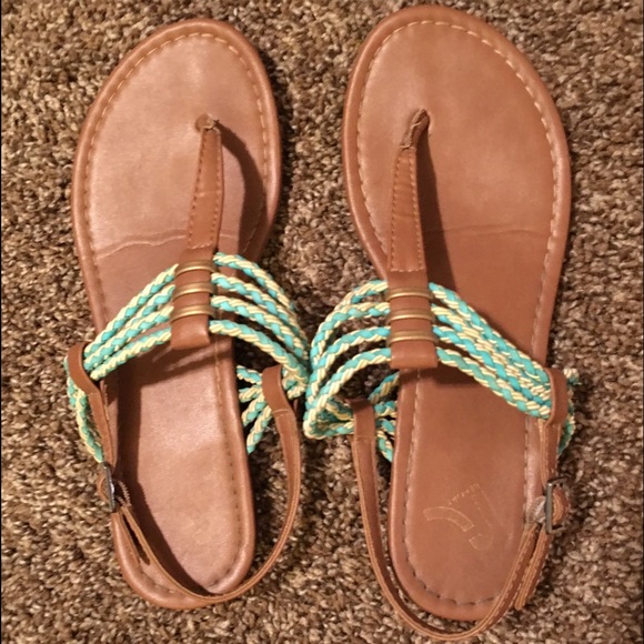 Braided Report Sandals