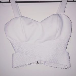 Crop top (white)