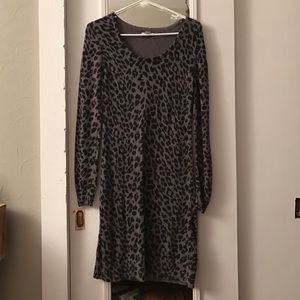 Old Navy - Women's Cheetah Sweater Dress