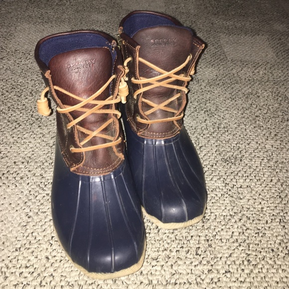 💙💛Sperry Duck Boots Sz 9 💛💙