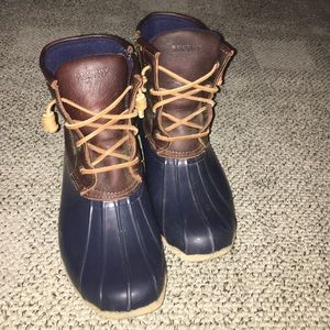 💙💛Sperry Duck Boots Sz 9 💛💙