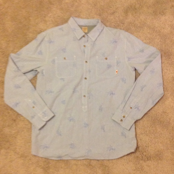 Vans Long Sleeve Button Down