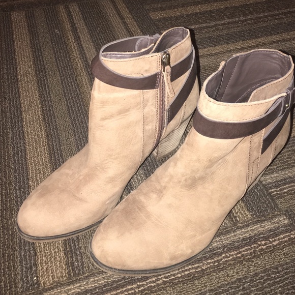 Brown booties