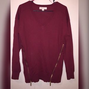 Michael Kors Maroon Sweater