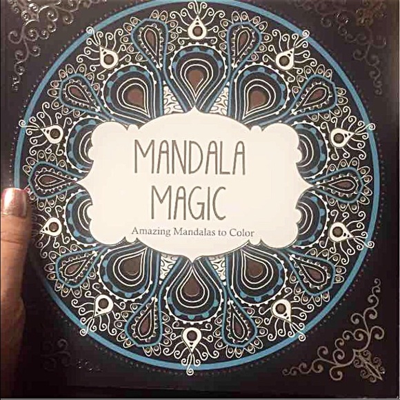 Adult mandala coloring book
