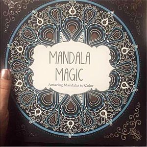 Adult mandala coloring book