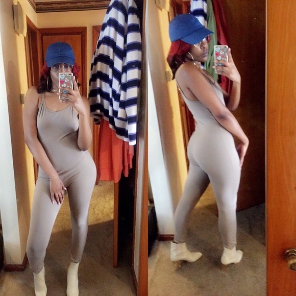 Tan bodysuit