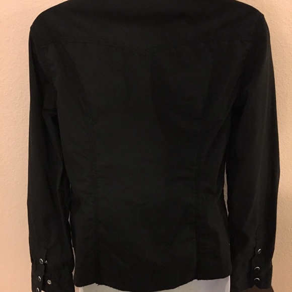 Black Button Up - Picture 2 of 2