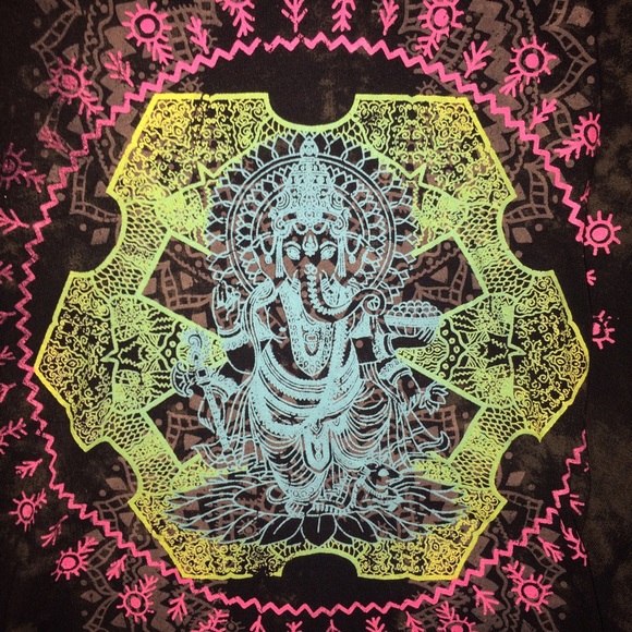 HINDU GANESH MUSCLE TANK🐘💛