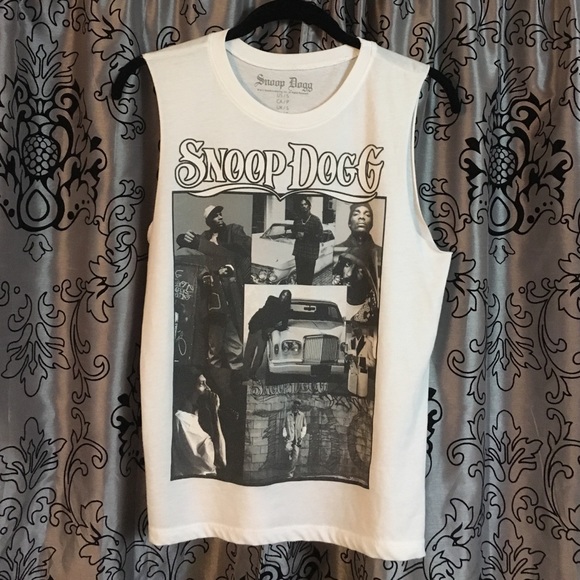 Snoop Dog muscle style sleeveless t shirt