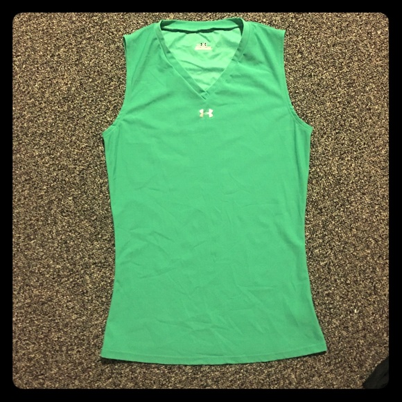 Green Under Armour Tank Top