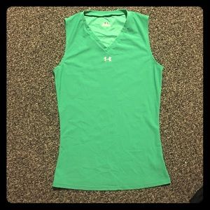 Green Under Armour Tank Top