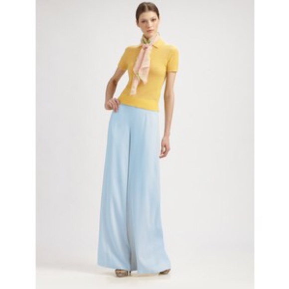 ❤️Ralph Lauren WideLeg Silk Abigail Pant