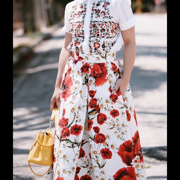 Zara Embroidered Poplin Shirt - Picture 2 of 4