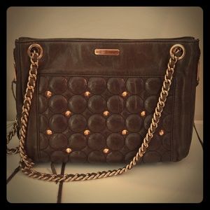 Rebecca Minkoff Swing Shoulder Bag in Mocha