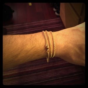 Gold Bracelet - BRAND NEW, just made before pic