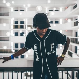 Black Limited Edition " F " Baseball Jersey