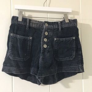 Vintage high waisted corduroy Bongo shorts