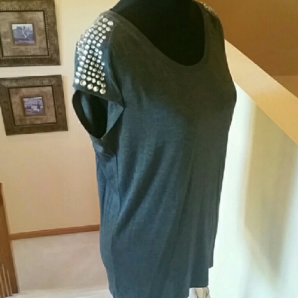 Michael Kors Rhinestone shirt - Picture 1 of 4