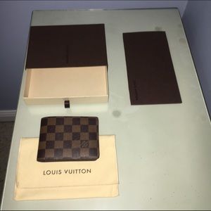 Louis Vuitton Damier Ebene Multiple Wallet