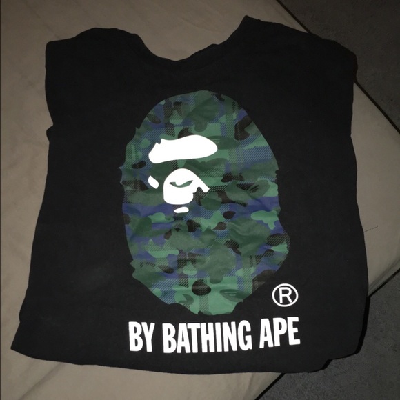 Bape short sleeve shirt