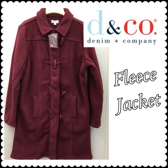 denim & co fleece jacket